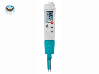 Máy đo PH, nhiệt độ TESTO 206-PH3 (0~14 pH)