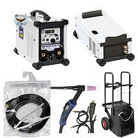 Bộ máy hàn TIG (GTAW) và MMA (SMAW) GYS PACK PROTIG 221 DC FV WDB1 (1 pha; 230V; 220A; Mỏ hàn TIG SR20 DB)