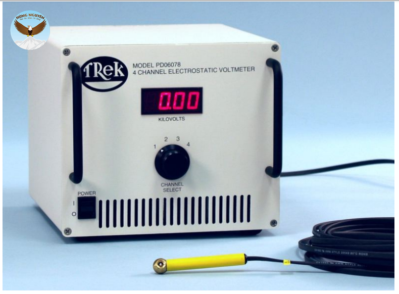 Máy đo điện áp tĩnh điện tiếp xúc 4 kênh TREK PD06078 (0 to ±10.00 kV.)