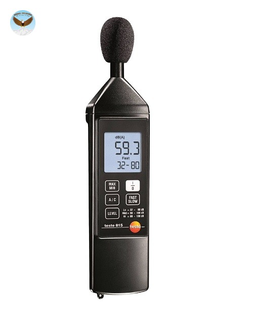 Máy đo độ ồn TESTO 815 (32 ~ +130 dB/ ±1.0 dB)