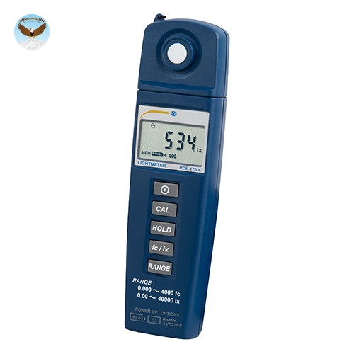 Máy đo cường độ ánh sáng PCE 170 A (0-40,000 Lux)