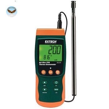 Máy đo lưu lượng, tốc độ gió, đo nhiệt độ EXTECH SDL350 (datalogger, 25m/s)