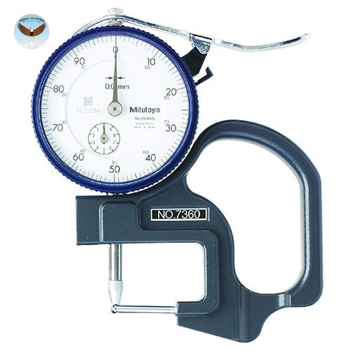 Đồng hồ đo độ dày vật liệu kiểu cơ MITUTOYO 7360 (0-10mm/ 0.01mm)