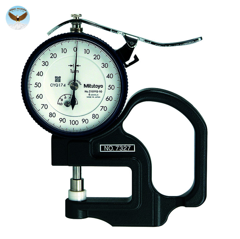 Đồng hồ đo độ dày vật liệu kiểu cơ MITUTOYO 7327A (0-1mm/ 0.001mm)