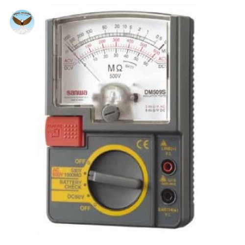 Máy đo điện trở cách điện SANWA DM1009S (1000V,2000MΩ)
