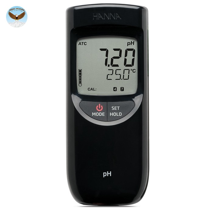 Máy đo pH/nhiệt độ cầm tay HANNA HI991001 (-2.00 đến 16.00 pH; -5.0 đến 105.0°C)