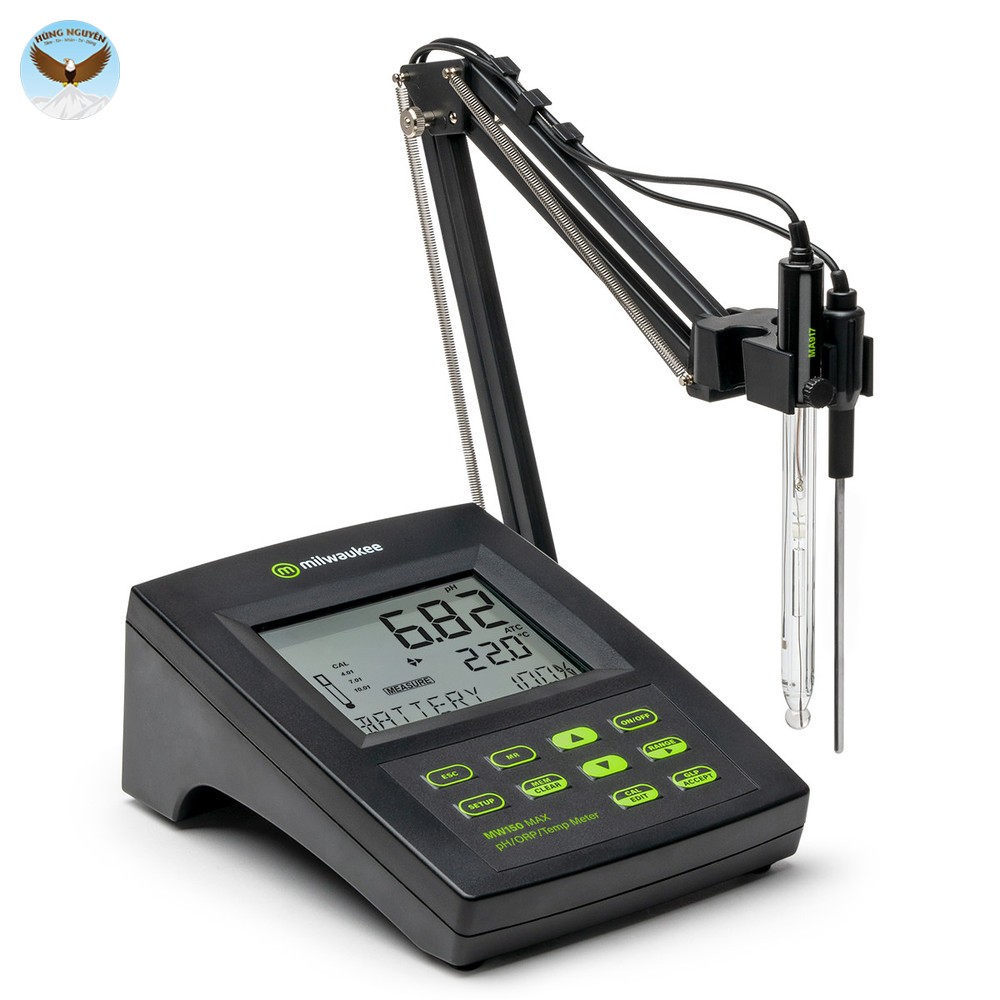 Máy đo pH/Nhiệt độ để bàn điện tử MILWAUKEE Mi150 (-2.00 - 16.00pH)