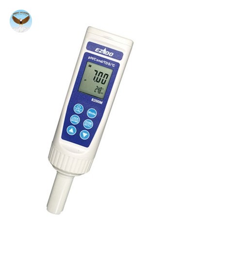 Máy đo pH/ORP/Độ dẫn điện/TDS/Độ mặn/Nhiệt độ cầm tay EZDO 8200M (2.00~16.00 pH; ±0.01+1 digit)