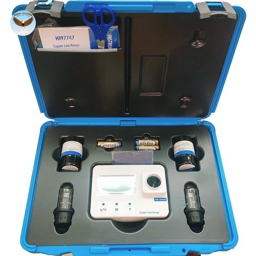 Bộ kit máy quang đo đồng thang đo thấp HANNA HI97747C (0.000 ~ 1.500 mg/L)
