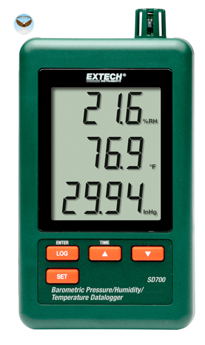 Máy đo áp suất khí quyển, nhiệt độ, độ ẩm EXTECH SD700