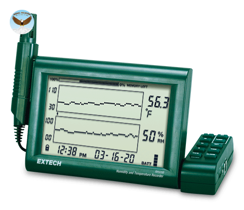 Máy ghi biểu đồ nhiệt độ và độ ẩm EXTECH RH520B (30~ 60°C, 1~99%)