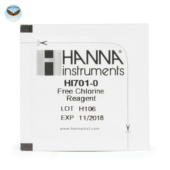Thuốc thử clo dư HANNA HI701-25 (25 lần thử)