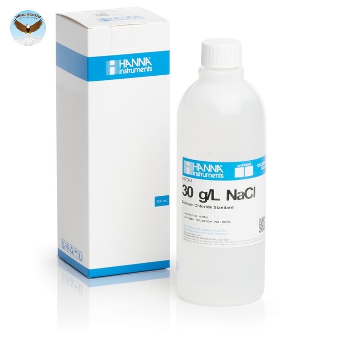 Chất chuẩn NaCl HANNA HI7081L (30 g/L, 500ml)