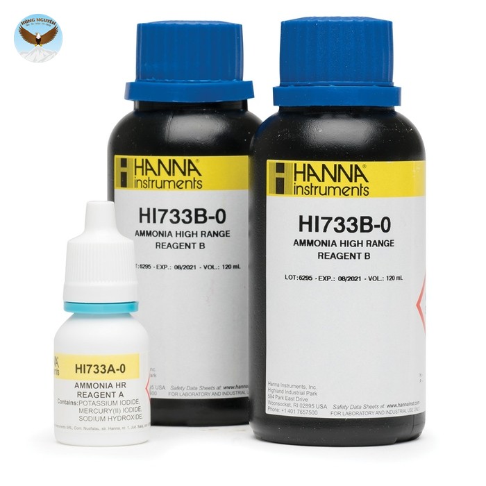 Thuốc thử Amonia thang cao HANNA HI733-25 (0.0-99.9 ppm)