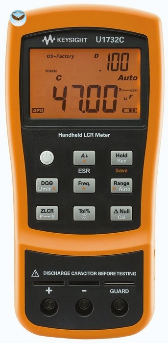Đồng hồ đo điện dung KEYSIGHT U1732C (100Hz、120Hz、1kHz、10kHz)