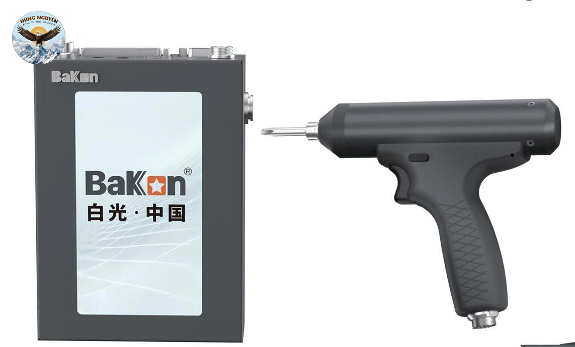 Tô vít điện điều khiển màn hình cảm ứng thông minh BAKON QHK-008 (0,15–0,1 kgf.cm)