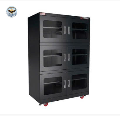 Tủ chống ẩm bảo quản linh kiện điện tử DRYZONE C1B-1200-6 (1%～50%RH, 1250l, màu đen)