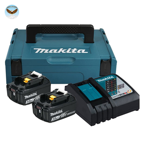 BỘ PIN SẠC MAKITA 197952-5 (BL1830B*2/DC18RC)