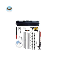 Bộ thiết bị dò khí trong đất và các đầu khoan, máy khoan búa AMS 209.95