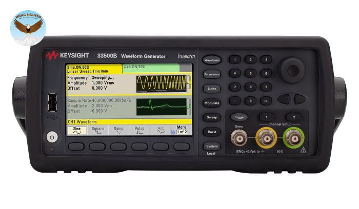 Máy phát hàm/tạo dạng sóng Trueform KEYSIGHT 33520B (30 MHz; 2 kênh)