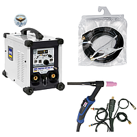 Bộ máy hàn hồ quang MMA, TIG DC GYS PACK PROTIG 221 DC FV ADB1 (1ph; 230V; 220A; Mỏ hàn SR26 DB)