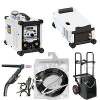 Bộ máy hàn hồ quang MMA, TIG DC GYS PACK PROTIG 221 DC FV WL1 (1ph; 230V; 220A; Mỏ hàn SR20L)