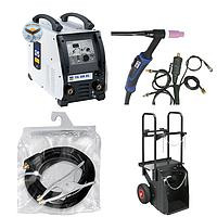 Bộ máy hàn TIG (GTAW) và MMA (SMAW) GYS TIG 300 DC ADB2 PACK (3 pha; 400V; 300A; Mỏ hàn TIG SR26 DB; Xe đẩy)