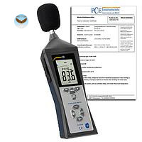 Máy đo độ ồn âm thanh PCE 322A-ICA (30~130 dB)