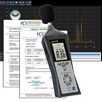 Máy đo độ ồn PCE 322ALEQ-ICA (30~130 dB)