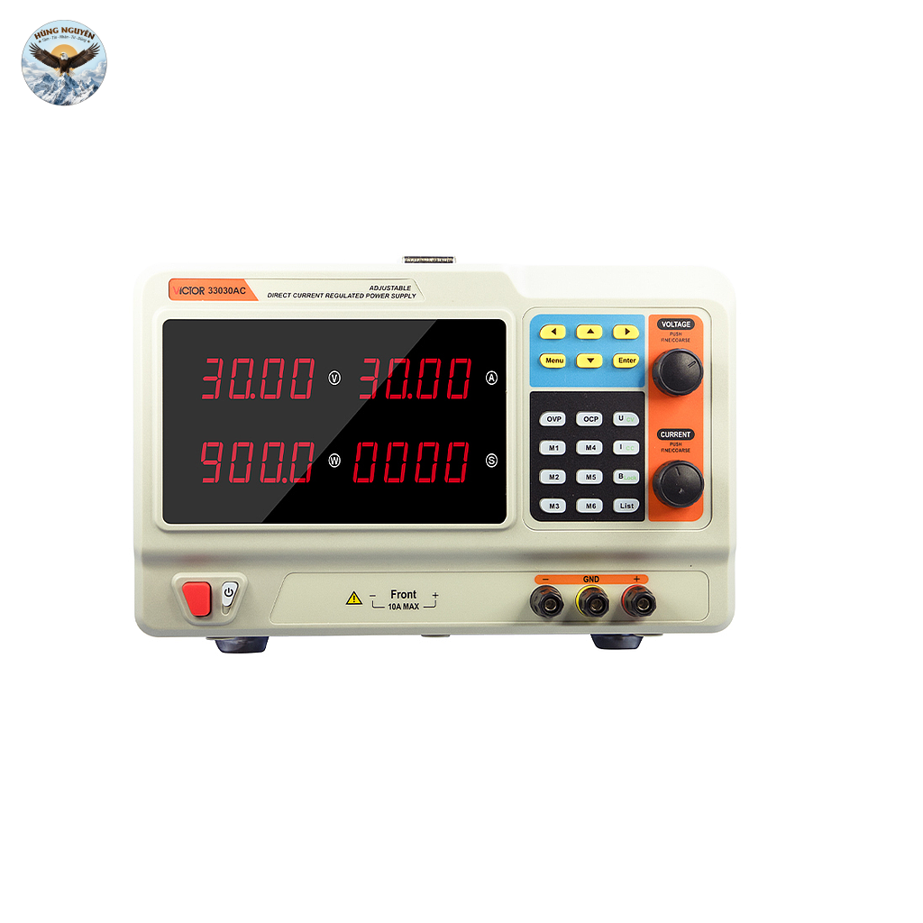 Nguồn DC lập trình để bàn độ chính xác cao (loại chuyển mạch) VICTOR 6020AC (60V/20A)