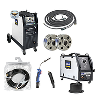 Bộ máy hàn MIG/MAG GYS PROMIG 400 G.DV 4 (3ph; 230/400V; 40-350A; mỏ hàn nhôm 3m)