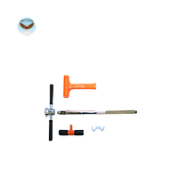 Đầu dò lấy mẫu đất kèm tay cầm chữ thập đầu bú AMS 401.075