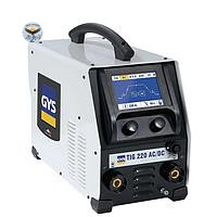Máy hàn hồ quang TIG AC/DC, MMA GYS TIG 220 AC/DC HF FV (1ph; 230V; 220A AC/DC; không phụ kiện)