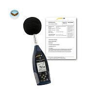 Máy đo giám sát độ ồn ngoài trời PCE 428-ICA (25-136 db (A); chứng chỉ ISO)