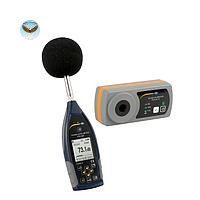 Máy đo giám sát độ ồn PCE 428-KIT-N (25-136 db (A); thiết bị hiệu chỉnh)