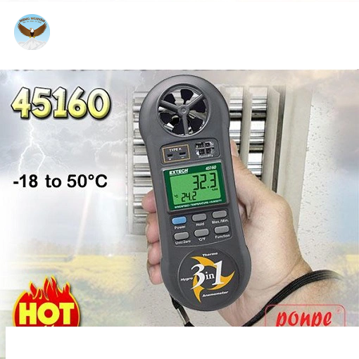 Máy đo tốc độ gió EXTECH 45160