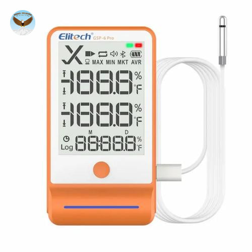 Nhiệt ẩm kế tự ghi Elitech GSP-6Pro