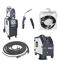 Bộ máy hàn MIG/MAG GYS MAGYS 400 GR 1 STEEL PACK (3ph; 400V; 40-350A; cáp kết nối 10m)