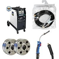 Bộ máy hàn MIG/MAG GYS PROMIG 400-4S DUO DV 2 (3ph; 230/400V; 40-350A; mỏ hàn nhôm 3m)