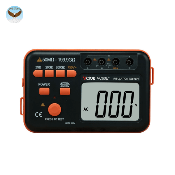 Đồng hồ đo điện trở cách điện VICTOR 60E+