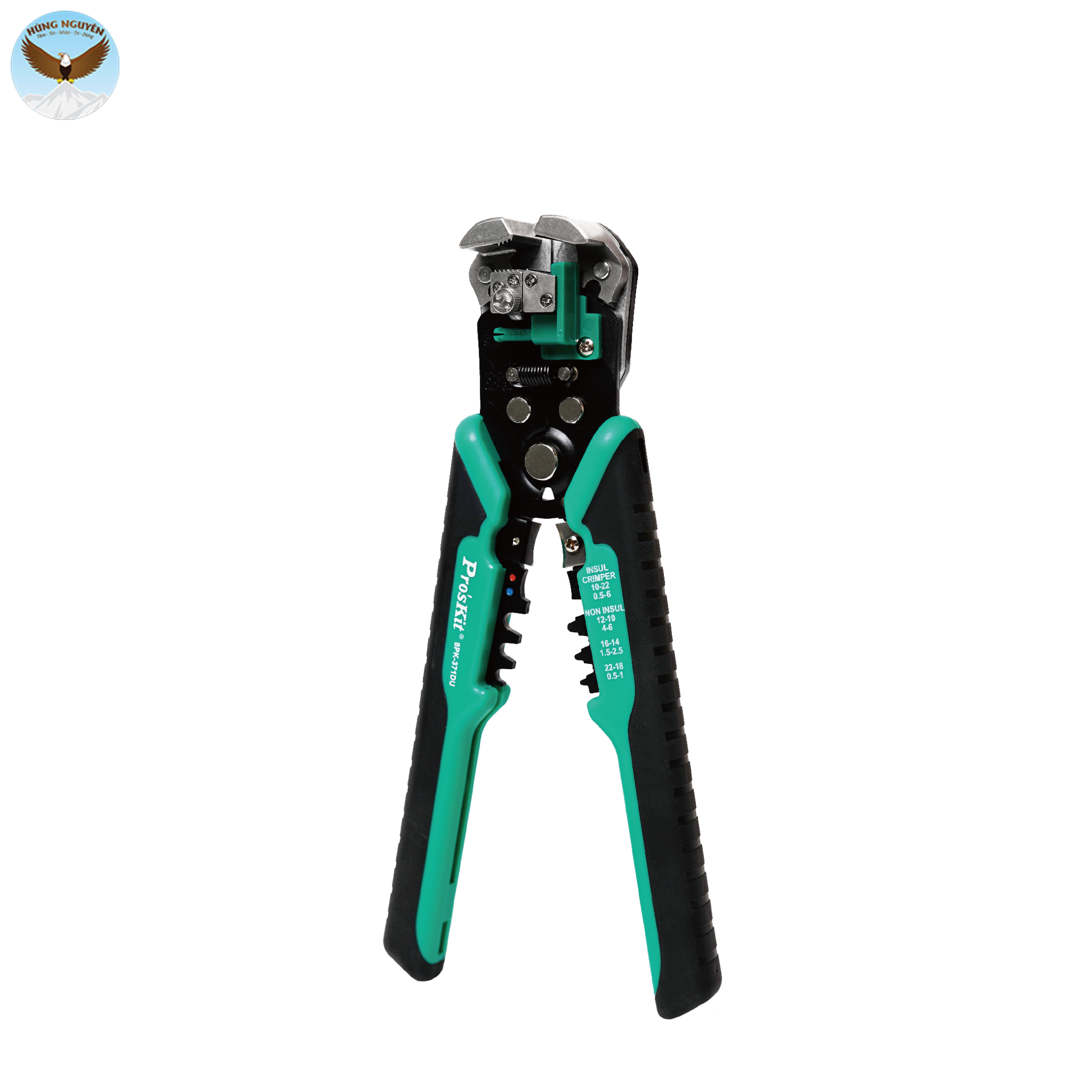 Kềm đa năng tuốt dây, bấm cos PROSKIT 8PK-371DU