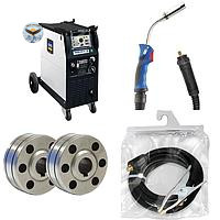 Bộ máy hàn MIG/MAG GYS PROMIG 400-4S 2 ALU PACK (3ph; 400V; 40-350A; mỏ hàn 040731)