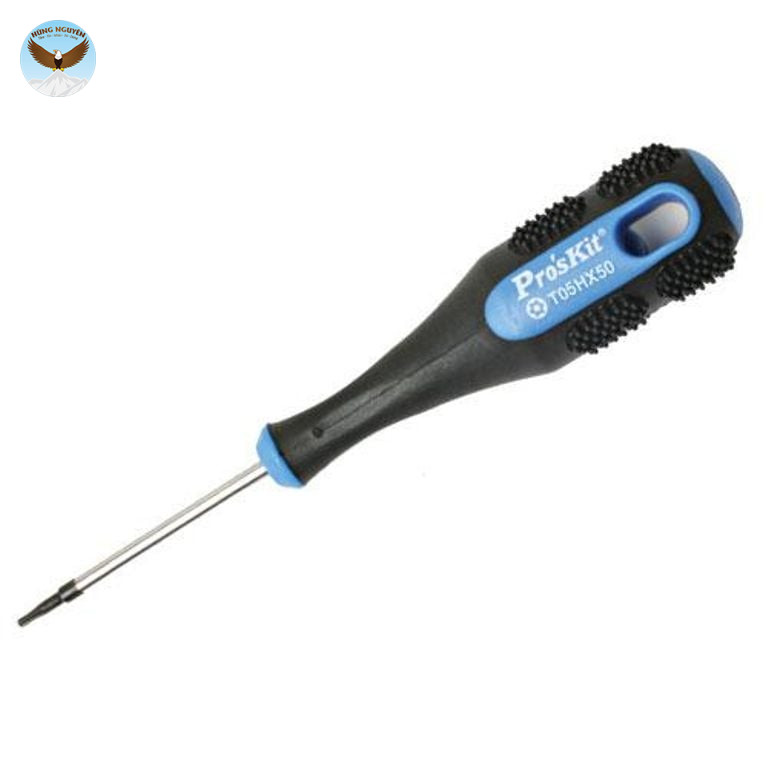 Tua vít hoa thị có lỗ PROSKIT 9SD-200-T05H (M5 x 25 mm)