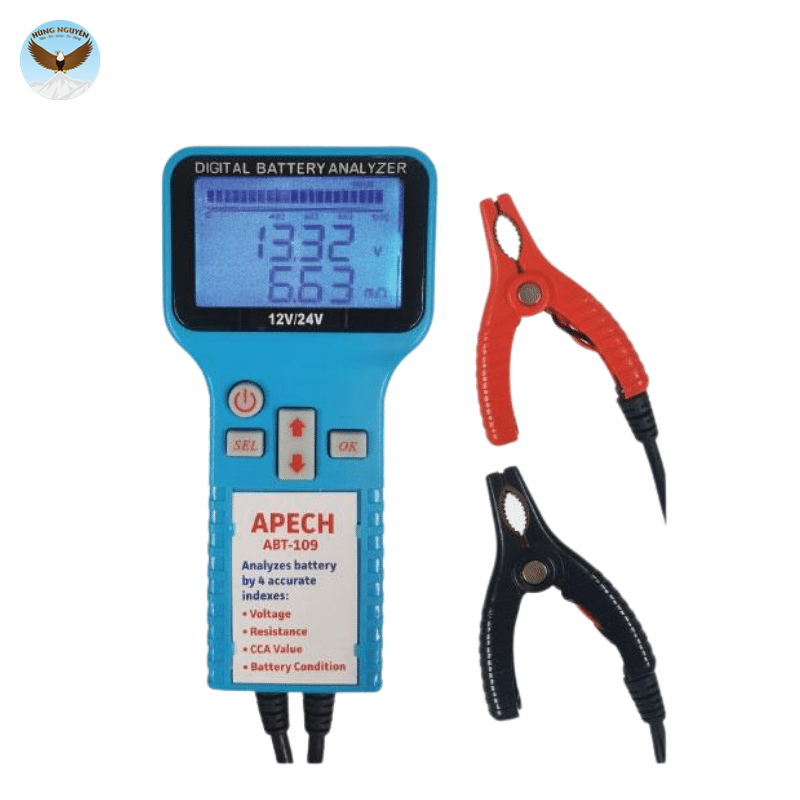 Máy kiểm tra bình ắc quy, đo nội trở APECH ABT-109