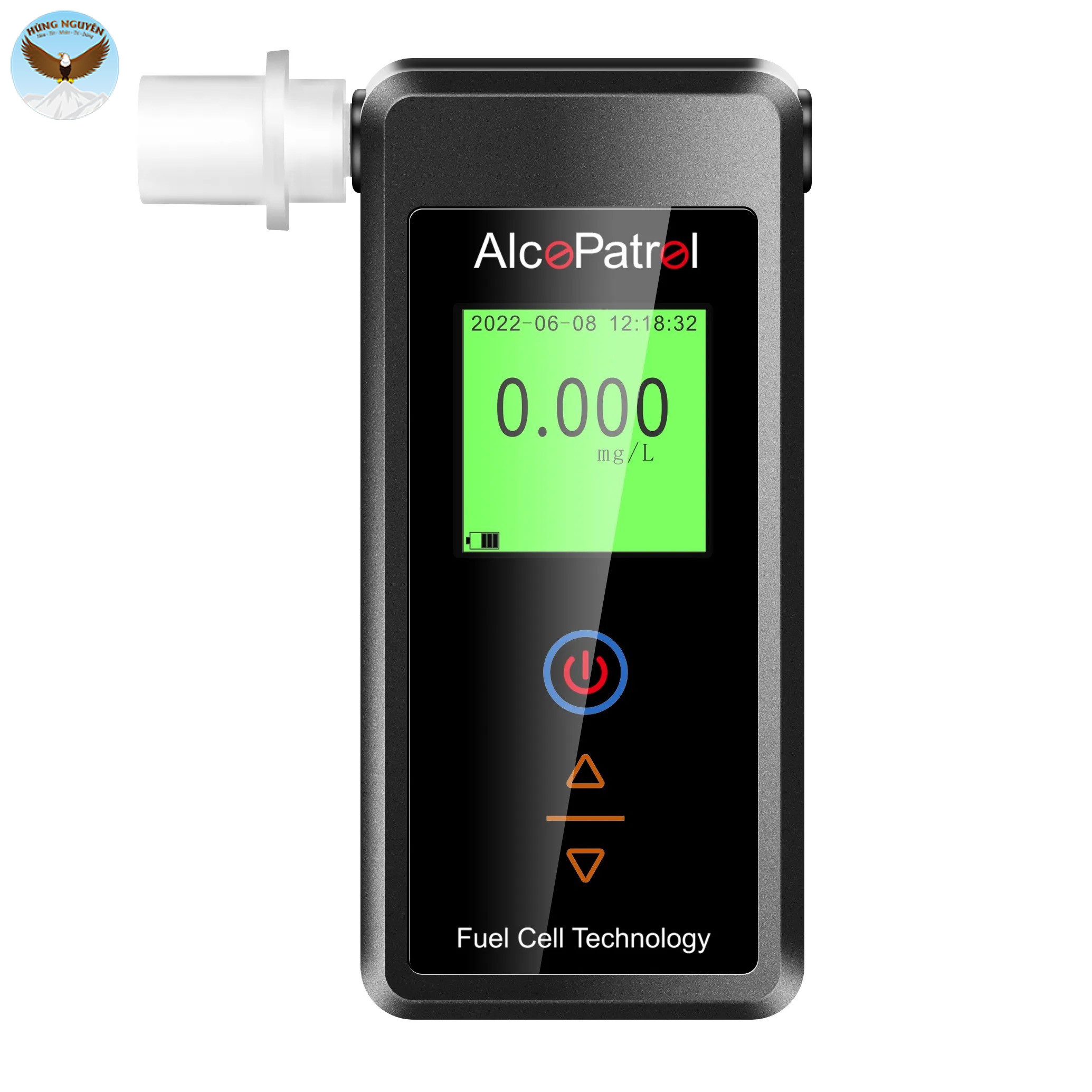 Máy đo nồng độ cồn CHINA AP012-P (Cảm biến nhập khẩu từ Anh, Thổi nhẹ, Chính xác)