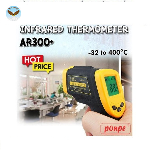 MÁY ĐO NHIỆT ĐỘ HỒNG NGOẠI SMARTSENSOR AR300+