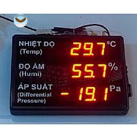 Đồng hồ đo nhiệt độ, độ ẩm, chênh áp ATPRO AT-THPMT-S