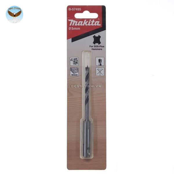 Mũi Khoan Gỗ MAKITA B-57495 (5×116 1 Cái , Chuôi Sds-plus)