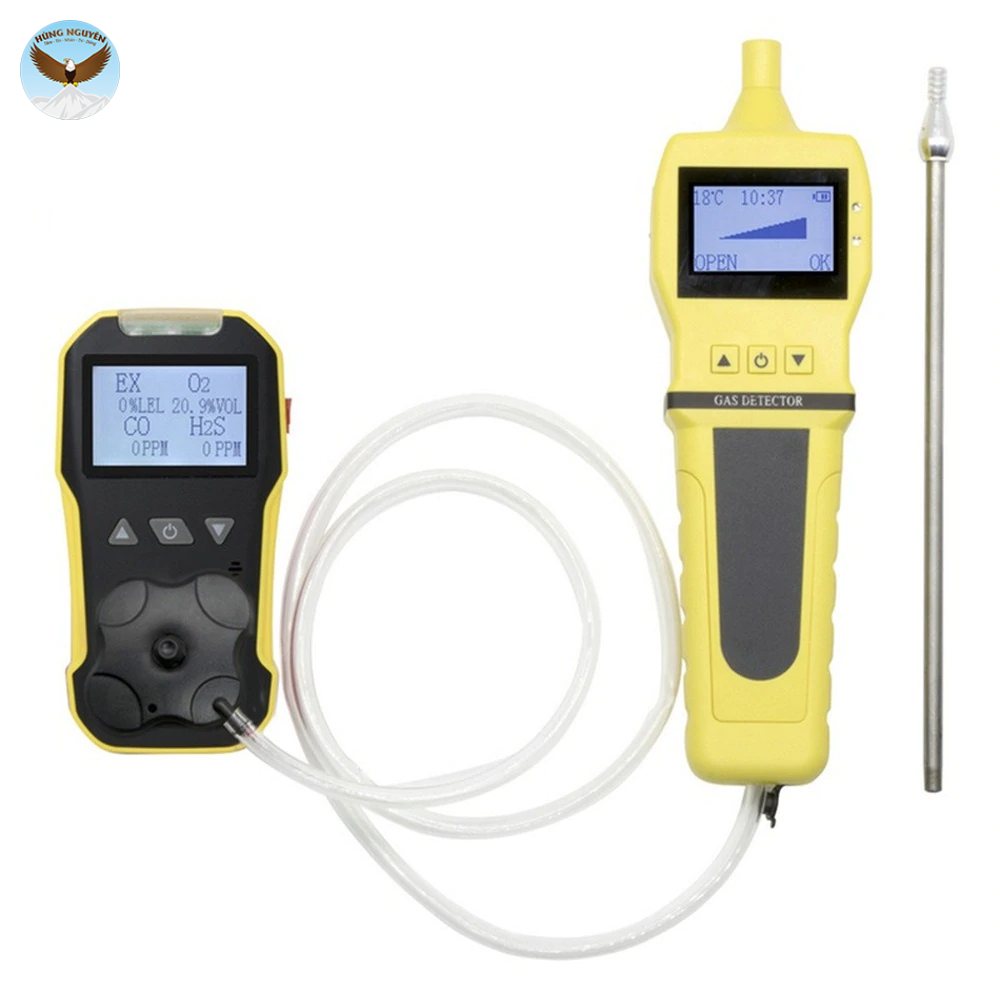 Máy Đo Khí CO-O2-H2S-LEL Có Bơm Hút BOSEAN BH-4A/Pump