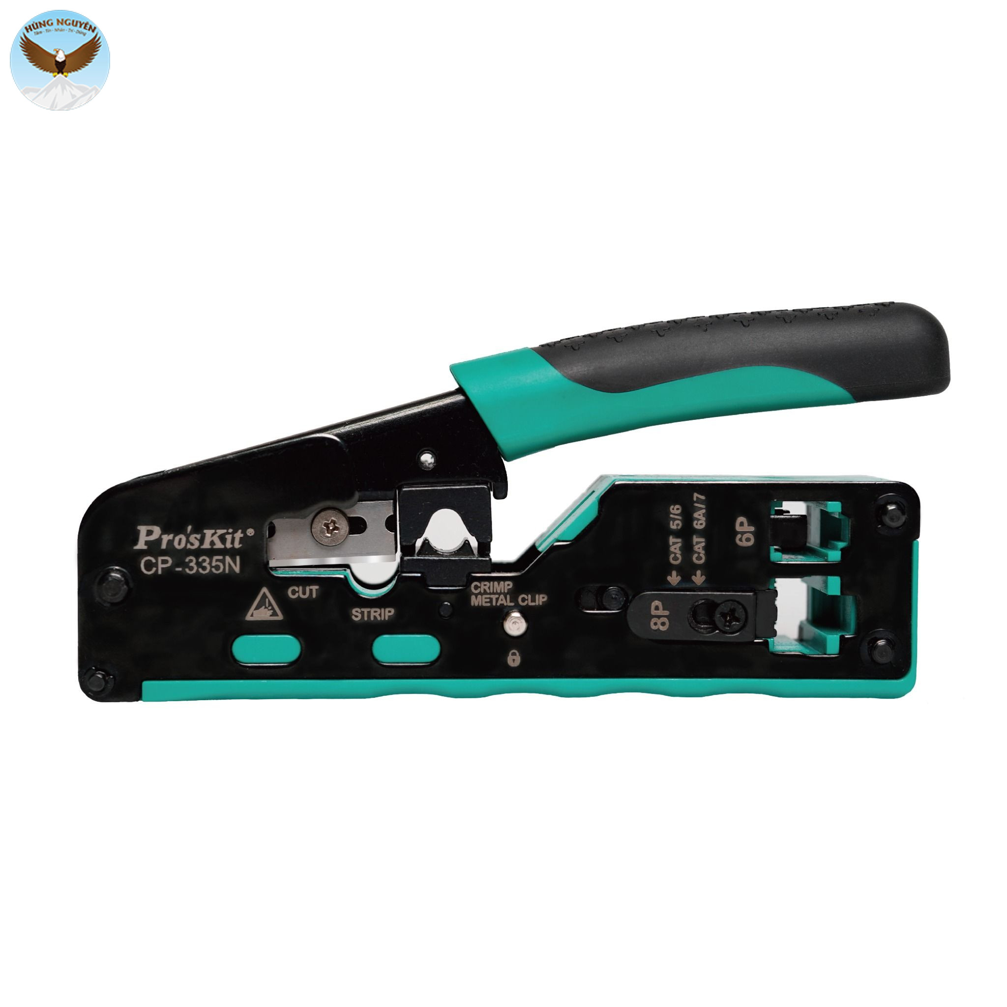 Kềm bấm mạng PROSKIT CP-335N (CAT5/ 6/ 6A/ 7)